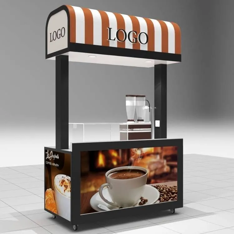 Xe cafe di động 4 Xe cafe di động 4