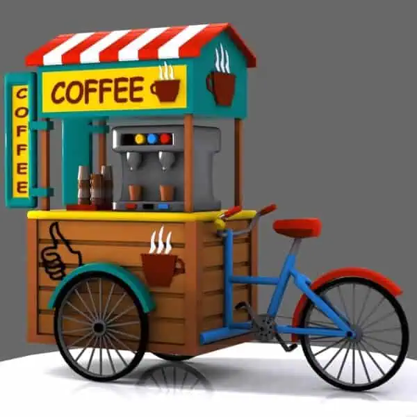 Xe cafe giá rẻ 3 Xe cafe giá rẻ 3