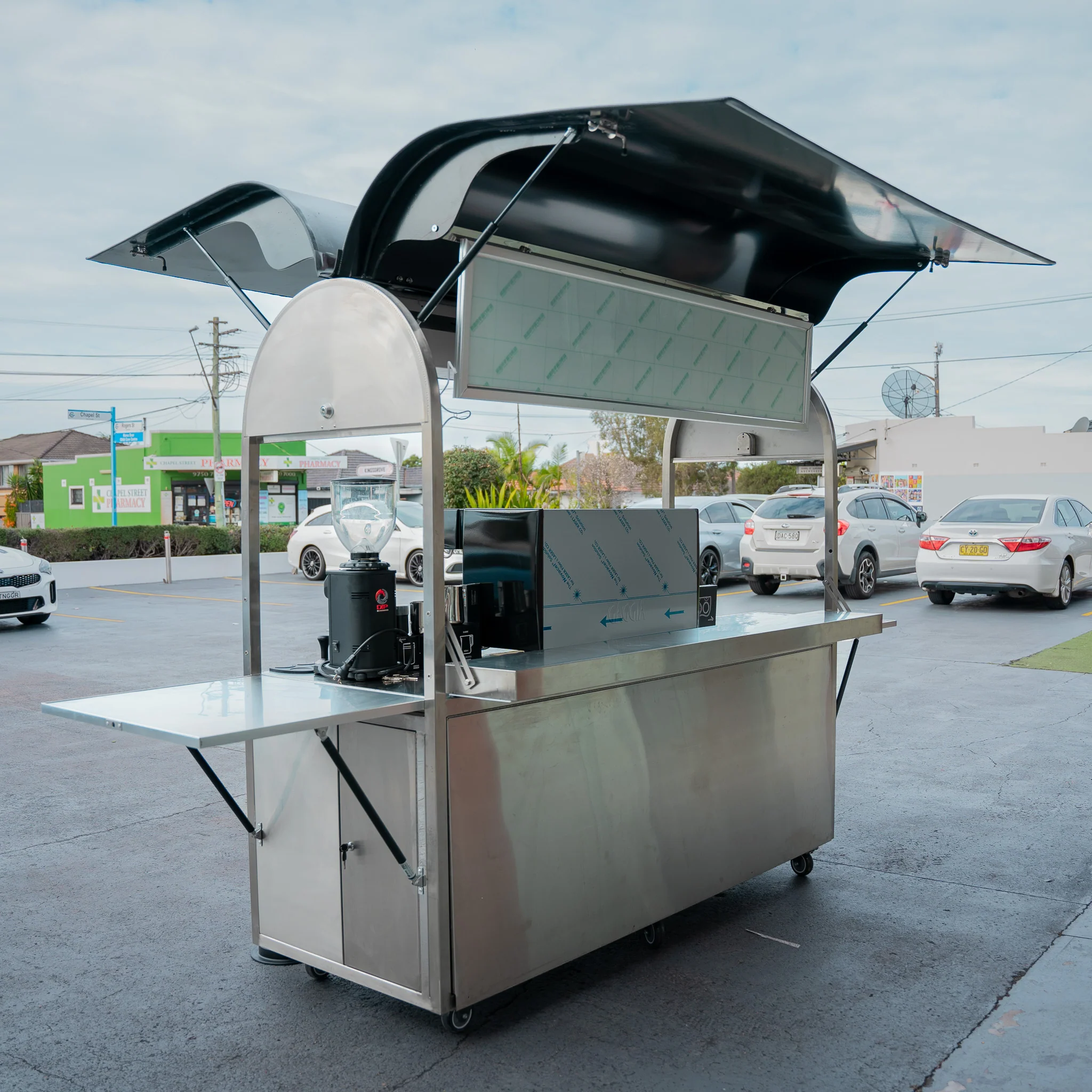 Xe cafe take away inox 5 Xe cafe take away inox 5