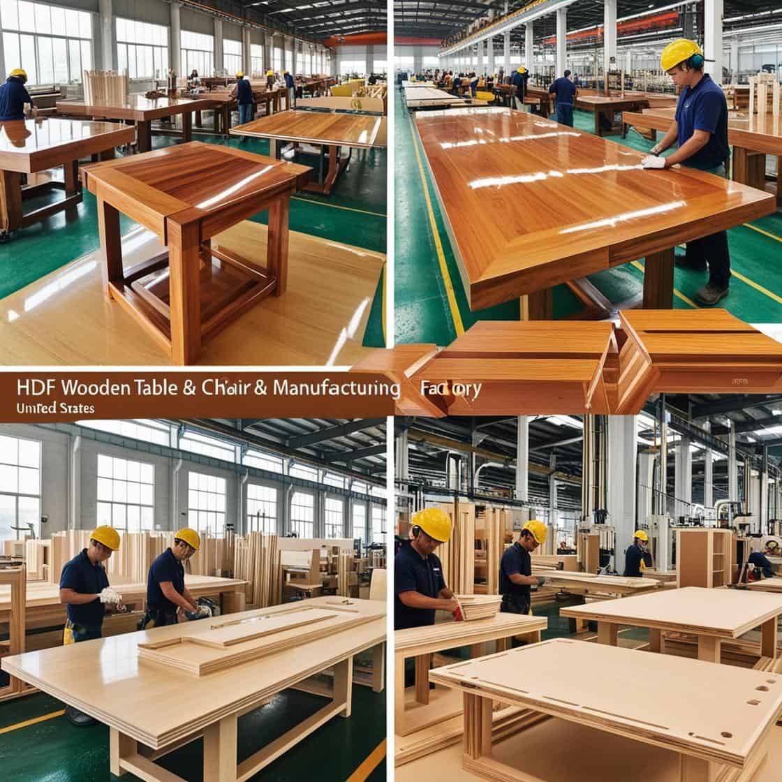 Xưởng Sản Xuất Bàn Ghế Gỗ Hdf Cho Thị Trường Mỹ (2)