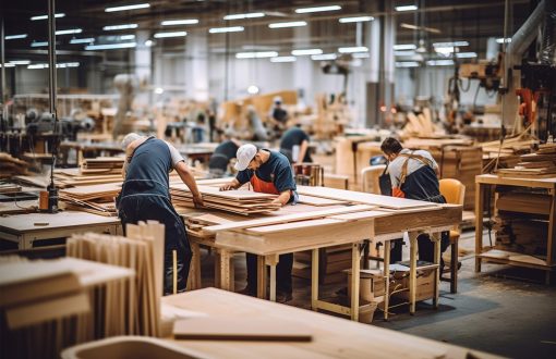 Xưởng Sản Xuất Quầy Pha Chế Gỗ
