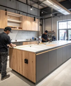 Xưởng đóng quầy pha chế (1)