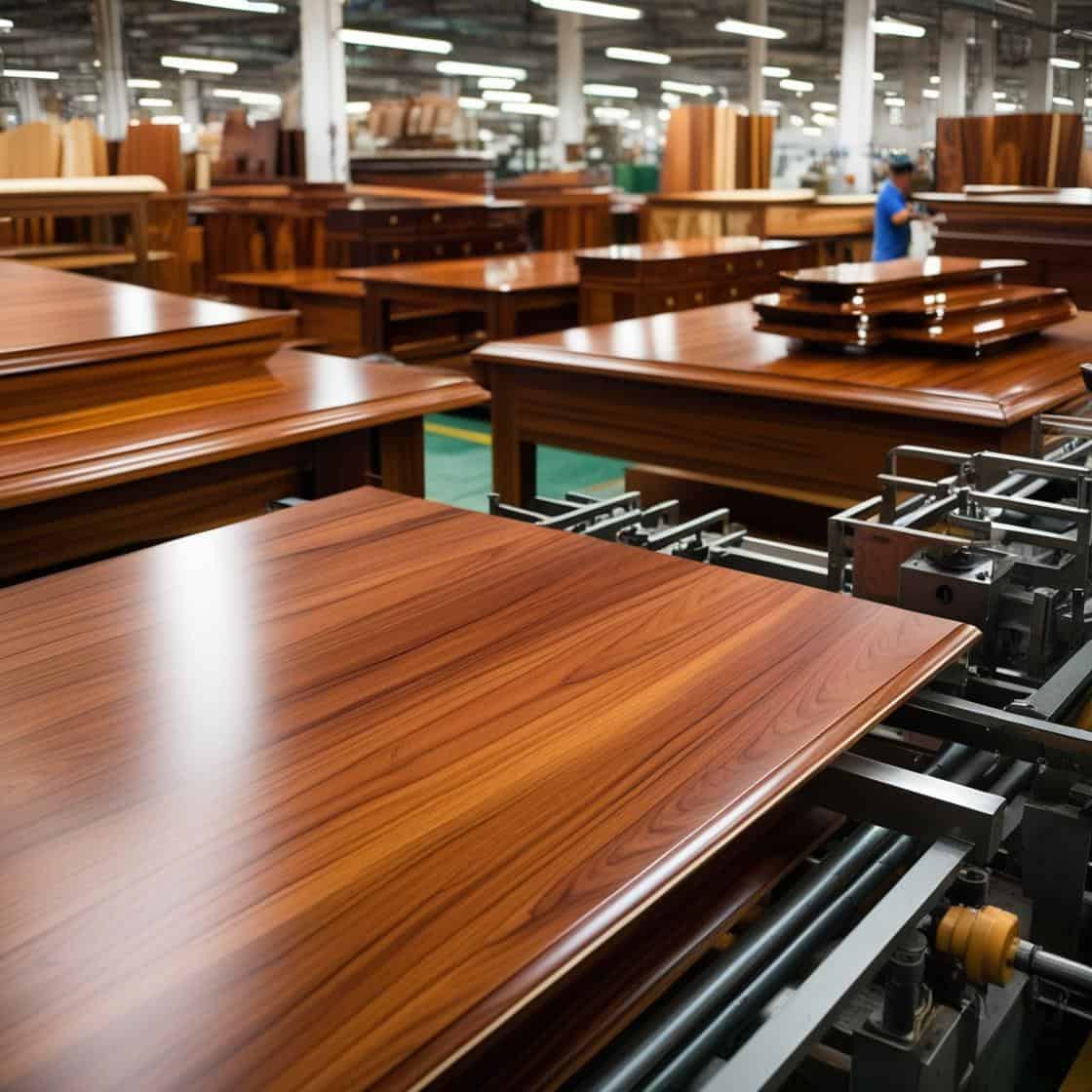 Xưởng Gia Công Nội Thất Gỗ Veneer Sang Mỹ Và Châu Âu (2)