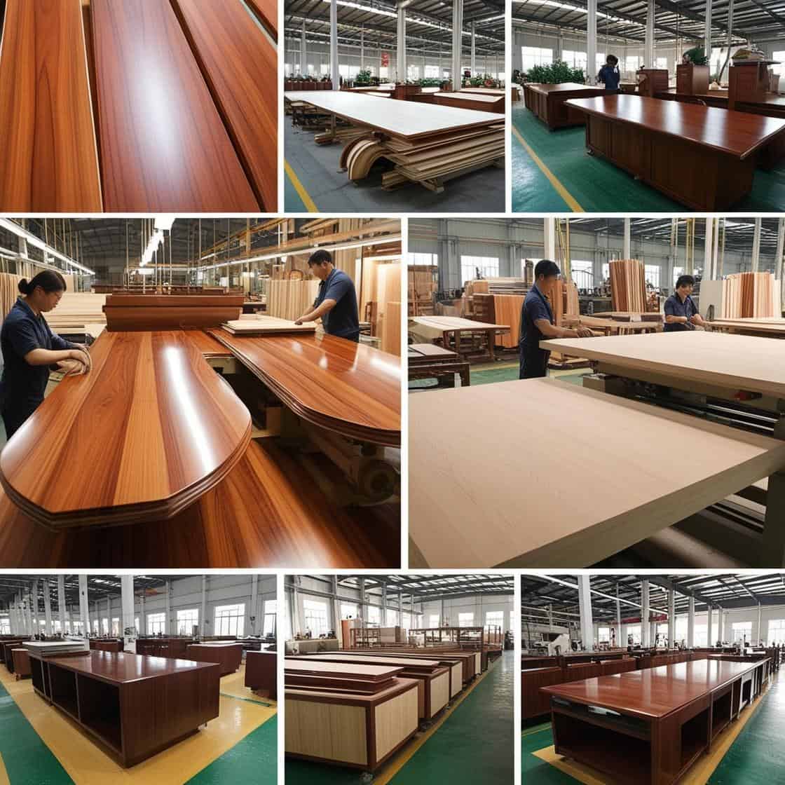 Xưởng Gia Công Nội Thất Gỗ Veneer Sang Mỹ Và Châu Âu (3)