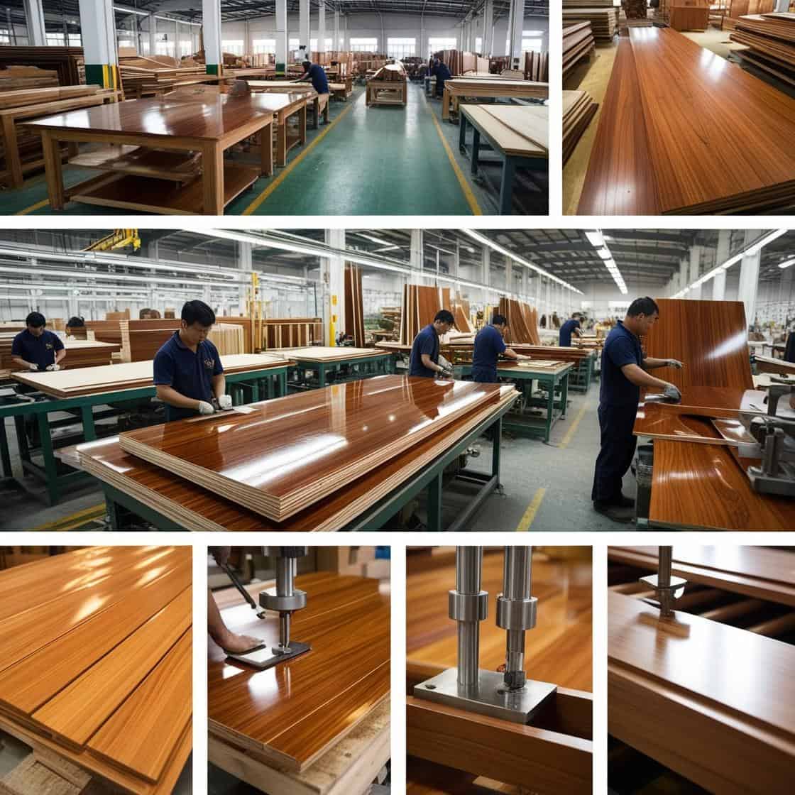 Xưởng Gia Công Nội Thất Gỗ Veneer Sang Mỹ Và Châu Âu (4)