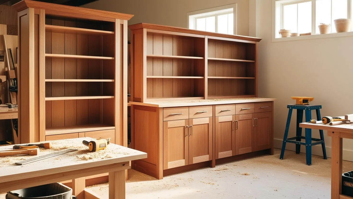 Xưởng gia công tủ kệ gỗ xuất khẩu bền vững 2 Xưởng gia công tủ kệ gỗ (3)
