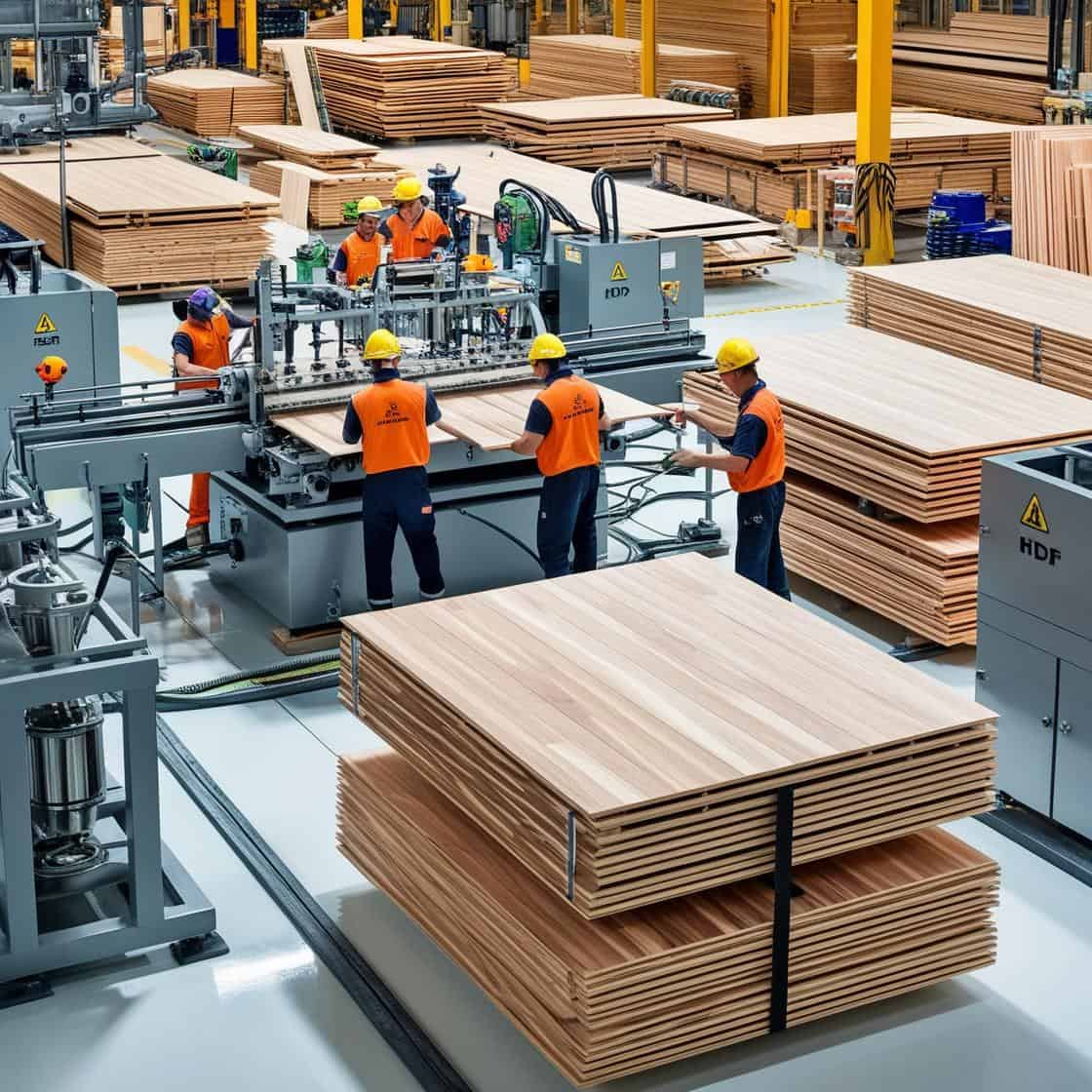 Xưởng Sản Xuất đồ Gỗ Công Nghiệp Hdf Chịu Nước Xuất Khẩu Quốc Tế