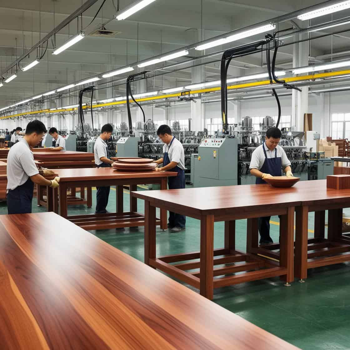 Xưởng Sản Xuất đồ Nội Thất Gỗ Công Nghiệp Chống ẩm Xuất Khẩu (2)