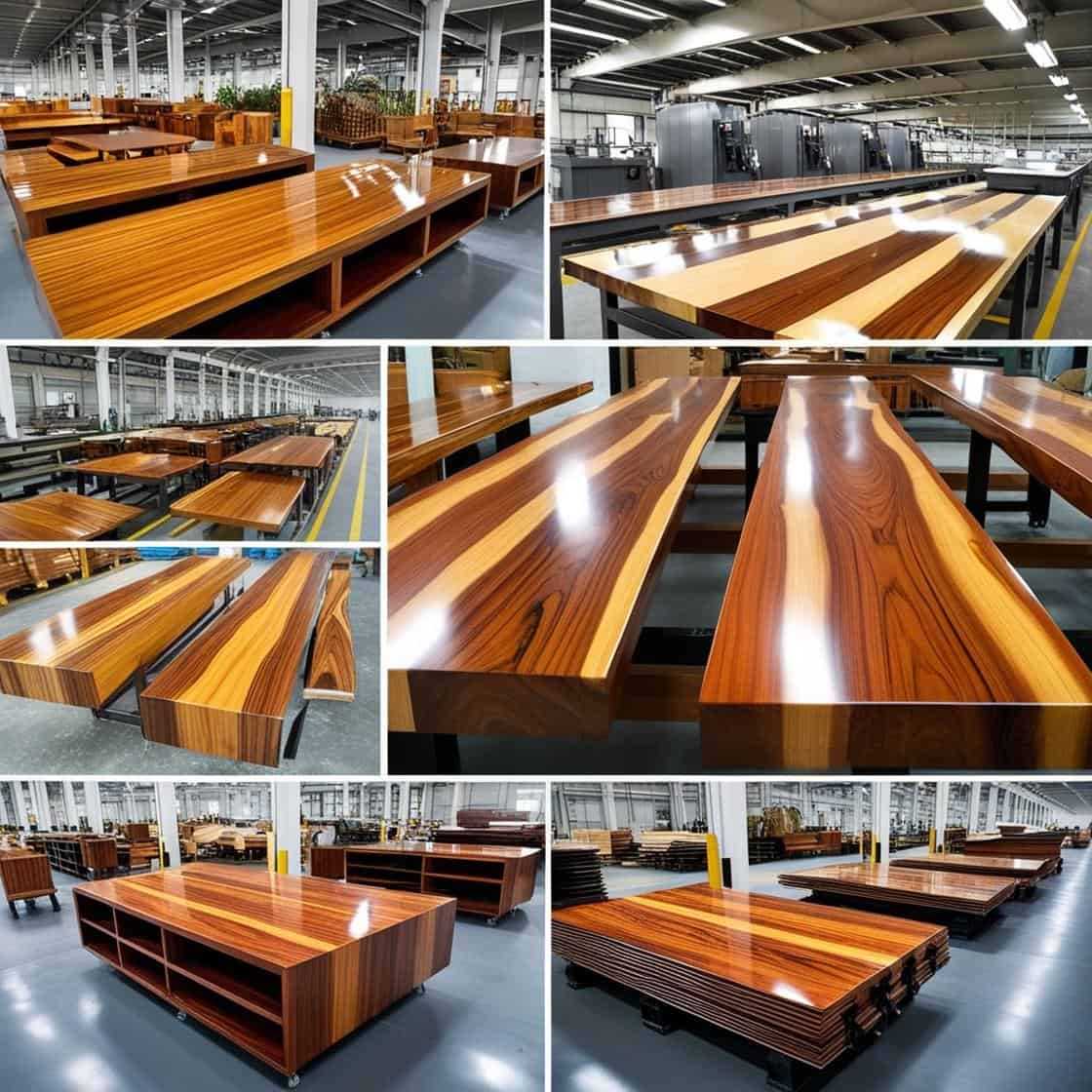Xưởng Sản Xuất đồ Nội Thất Gỗ Công Nghiệp Chống ẩm Xuất Khẩu