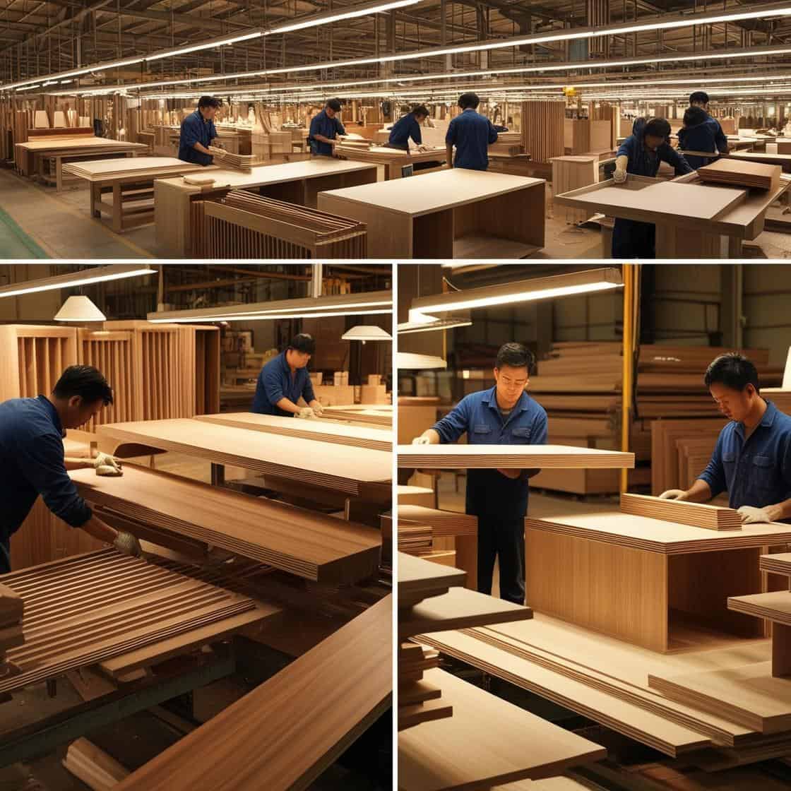 Xưởng Sản Xuất Nội Thất Gỗ Công Nghiệp Mdf Xuất Khẩu Chất Lượng Cao (2)
