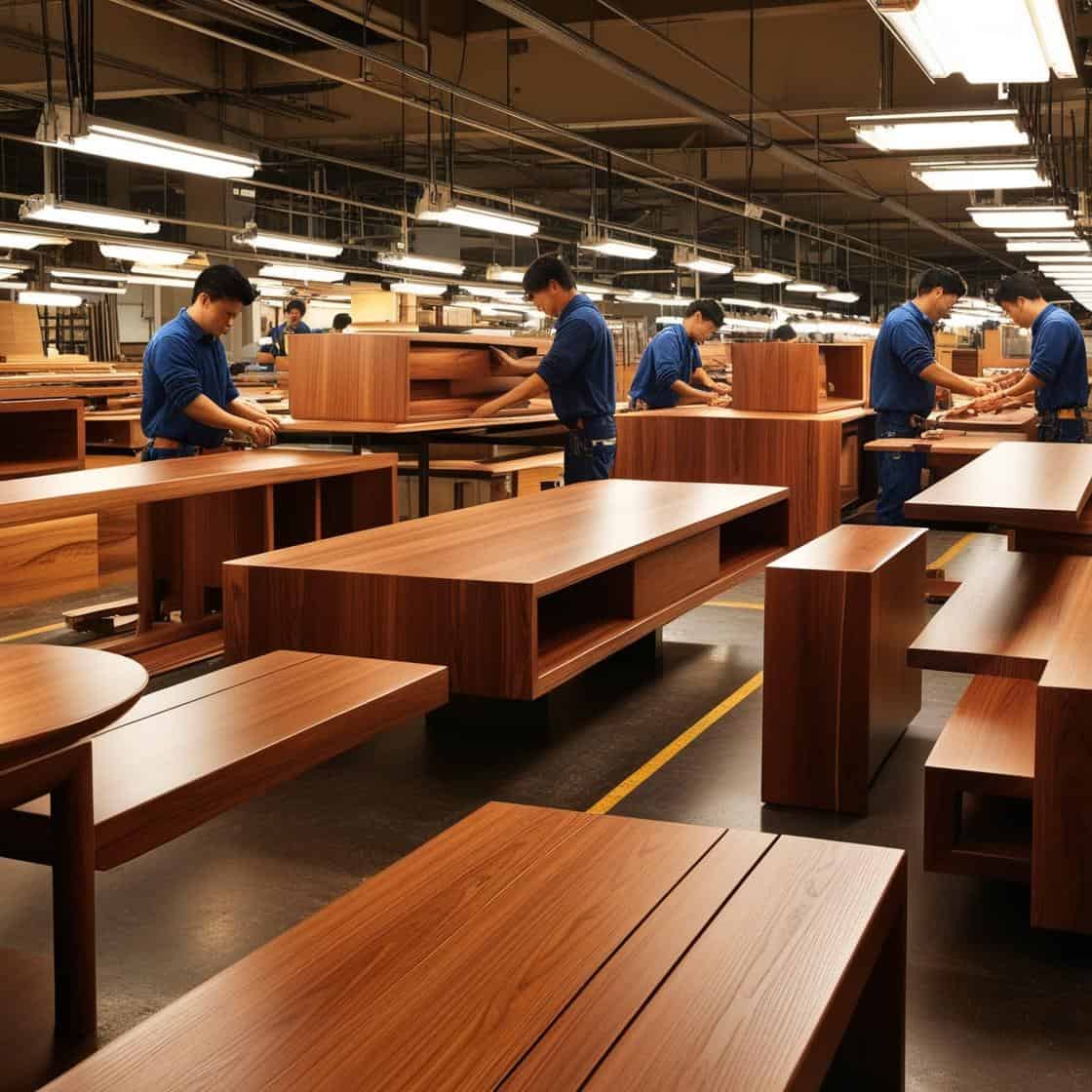 Xưởng Sản Xuất Nội Thất Gỗ Công Nghiệp Mdf Xuất Khẩu Chất Lượng Cao (7)