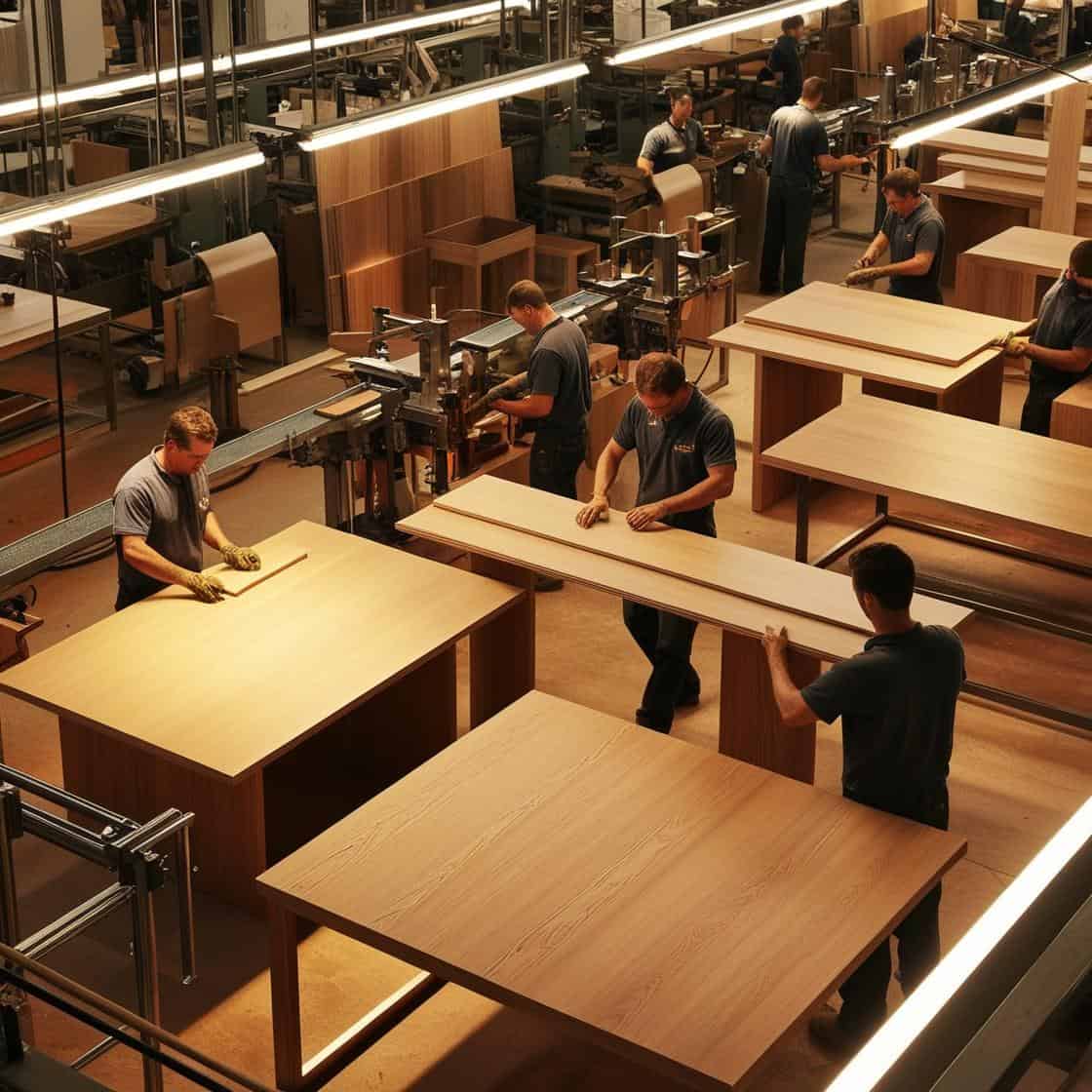 Xưởng Sản Xuất Nội Thất Gỗ Công Nghiệp Mdf Xuất Khẩu Chất Lượng Cao