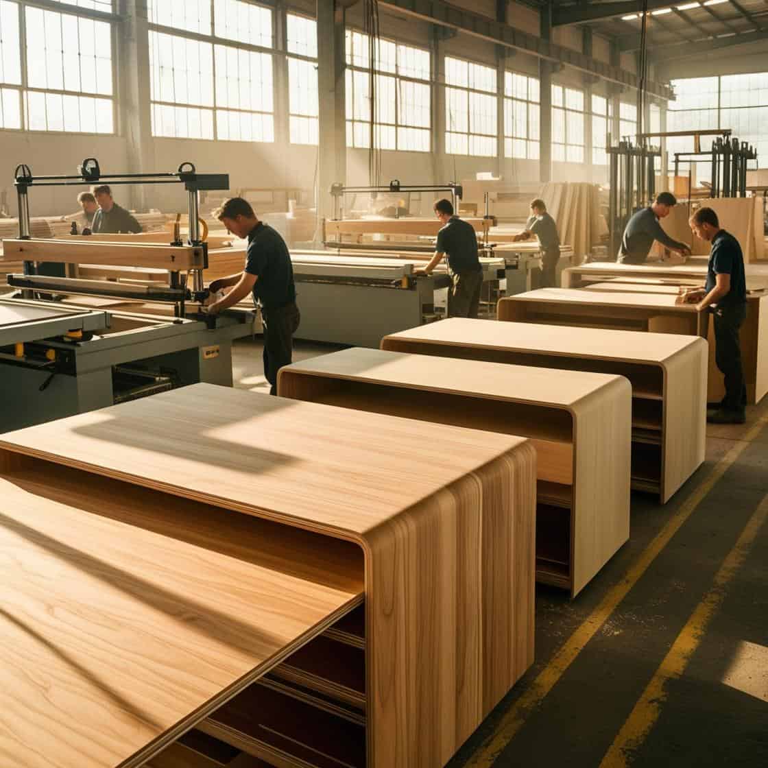 Xưởng Sản Xuất Nội Thất Plywood Chịu Lực Cho Thị Trường Châu Âu (2)