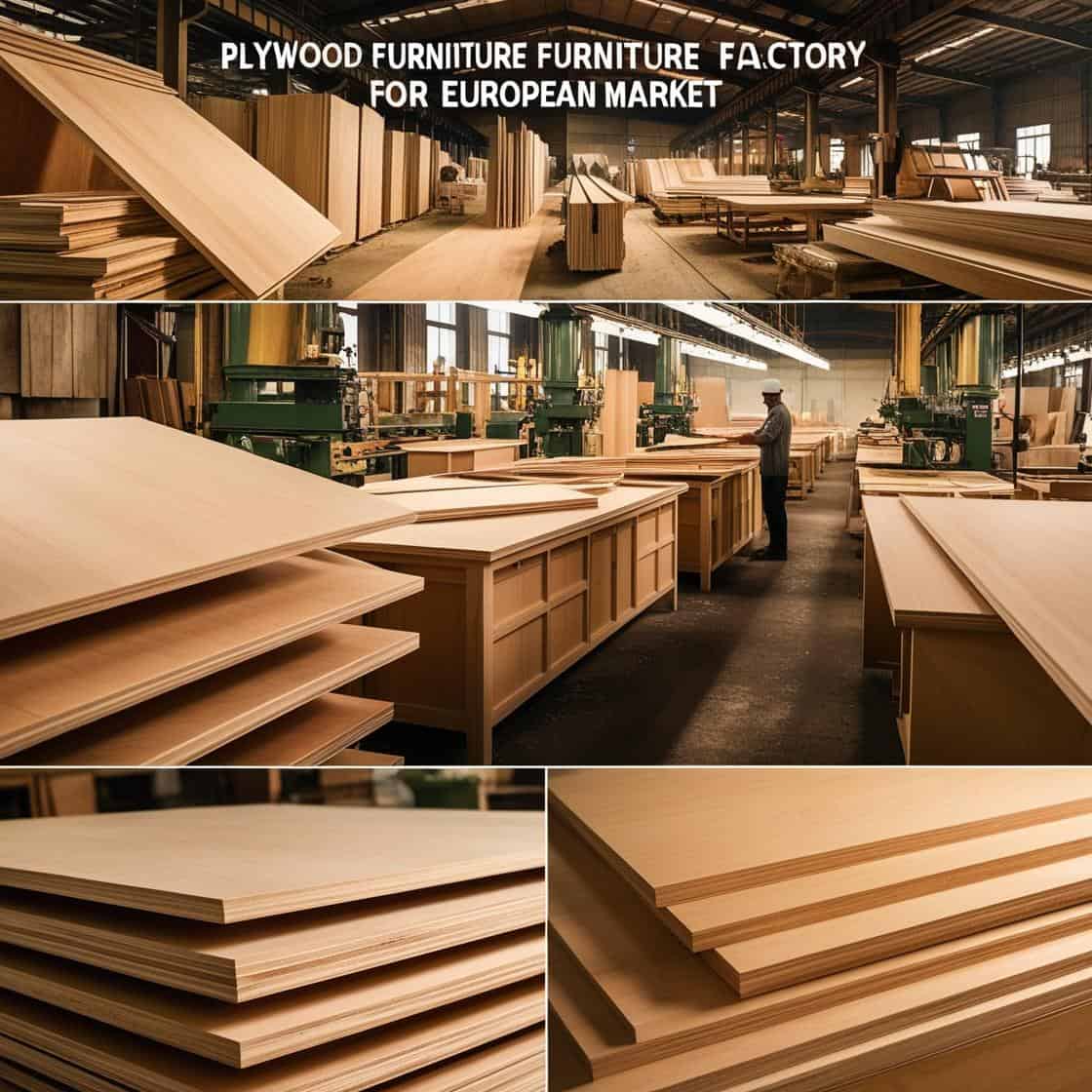 Xưởng Sản Xuất Nội Thất Plywood Chịu Lực Cho Thị Trường Châu Âu