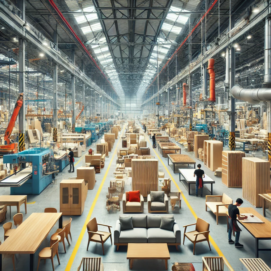 Xưởng Sản Xuất Nội Thất Xuất Khẩu
