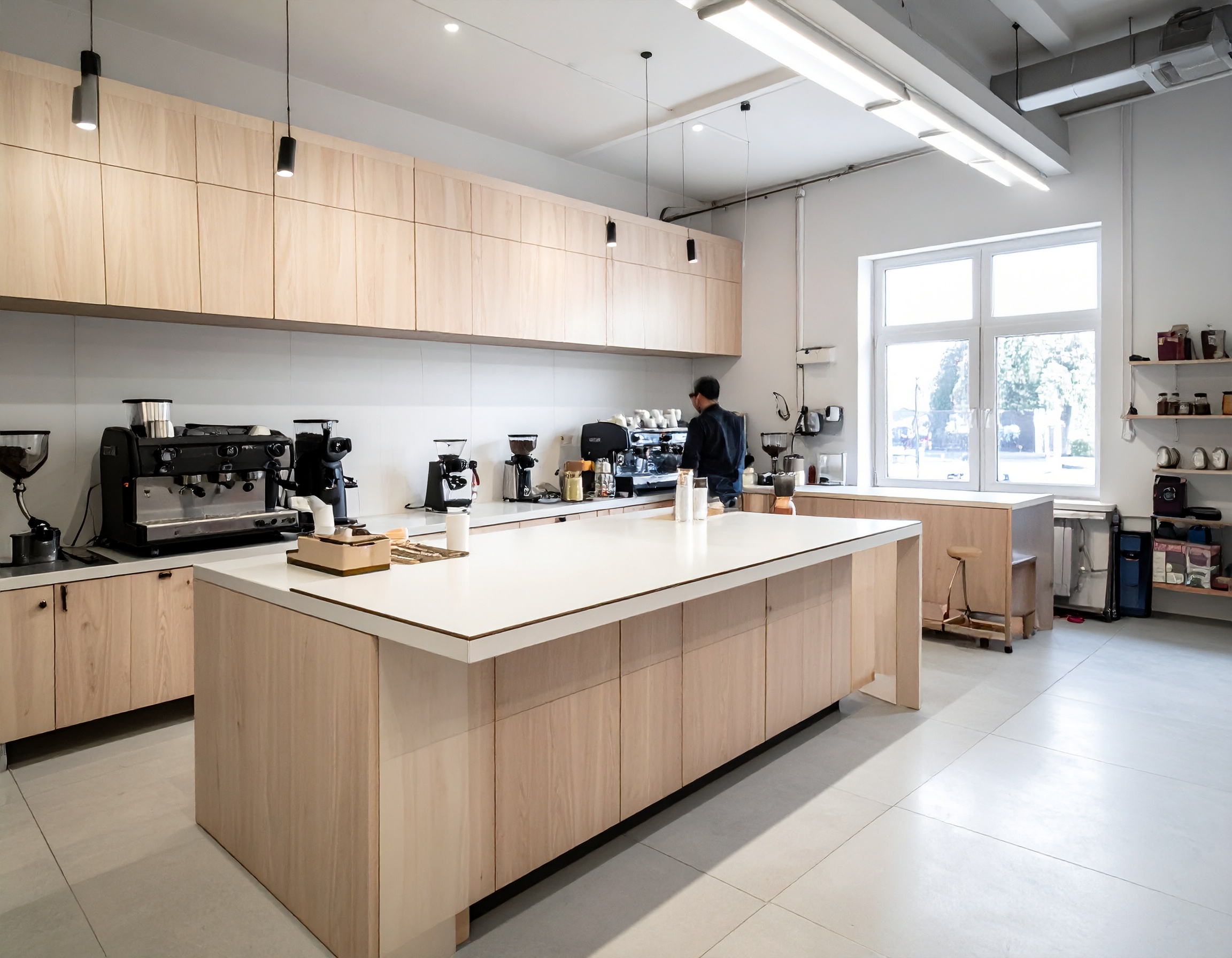 Xưởng sản xuất quầy pha chế (2) Xưởng sản xuất quầy pha chế (2)