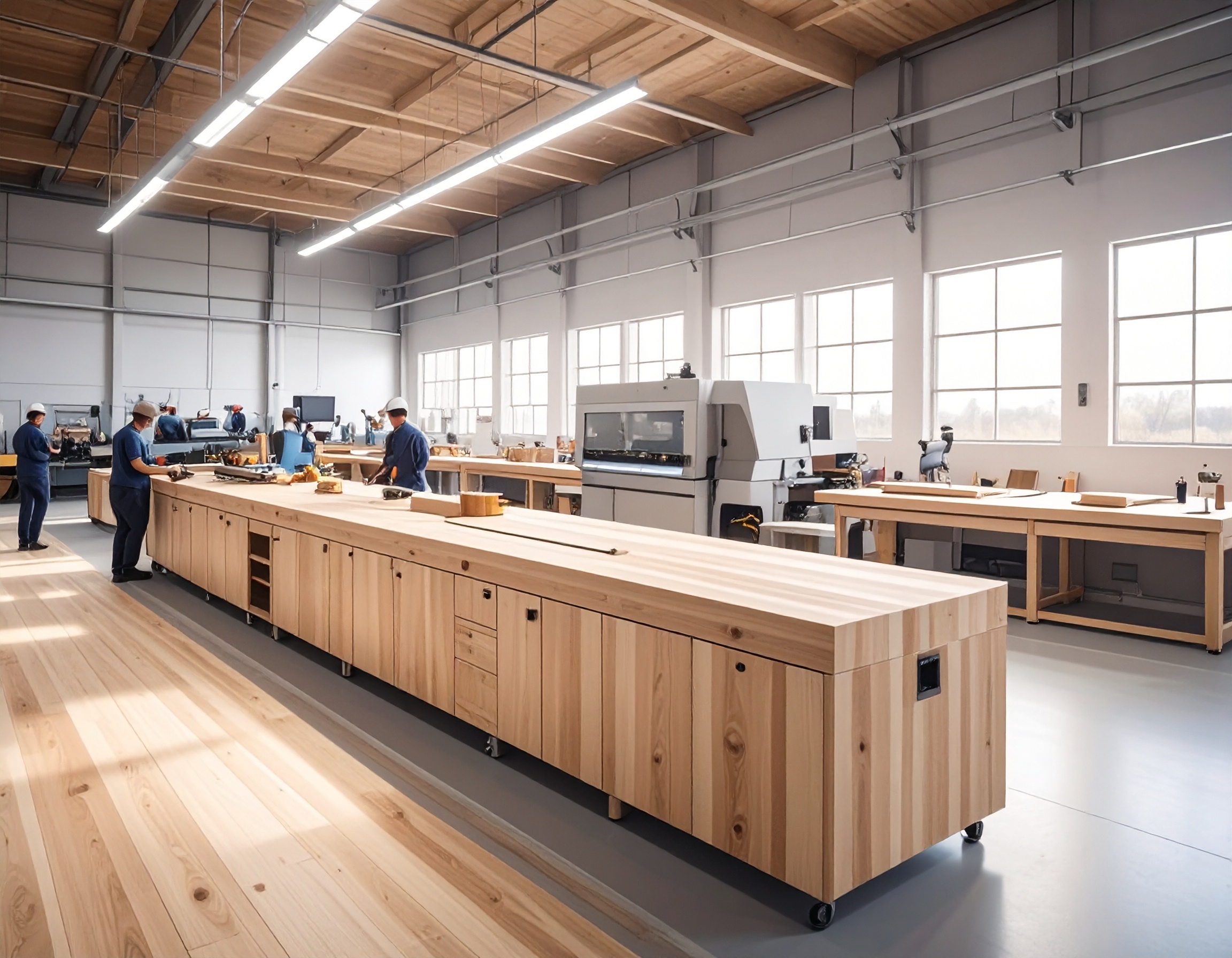 Xưởng sản xuất quầy pha chế (5) Xưởng sản xuất quầy pha chế (5)