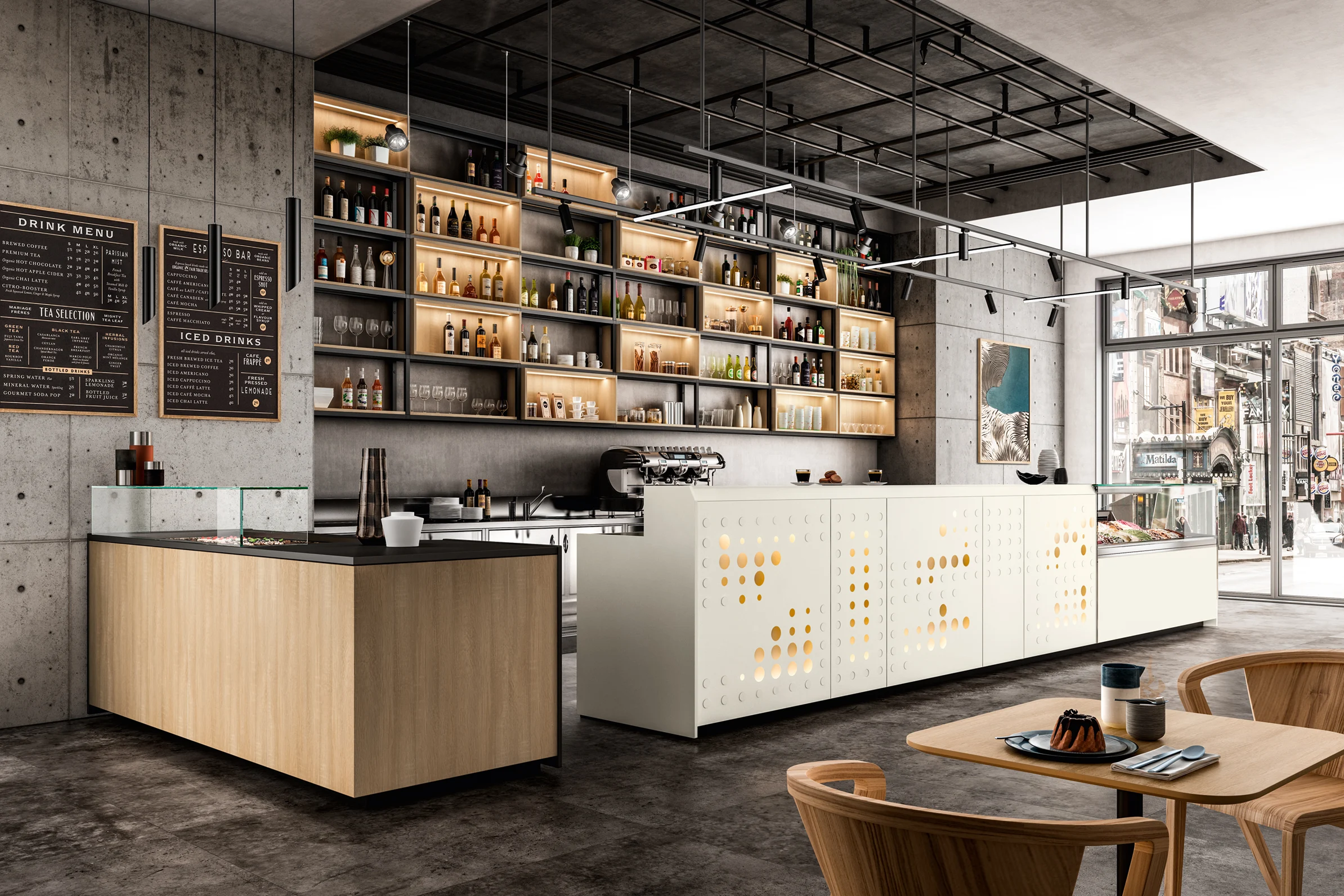 Xưởng thi công quầy bar gỗ công nghiệp 5 Xưởng thi công quầy bar gỗ công nghiệp 5