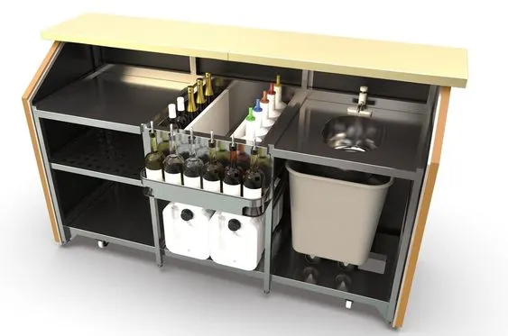 Thiết Kế Quầy Pha Chế Đơn Giản Giải Pháp Tiết Kiệm Không Gian 3 Mẫu quầy pha chế đơn giản đẹp