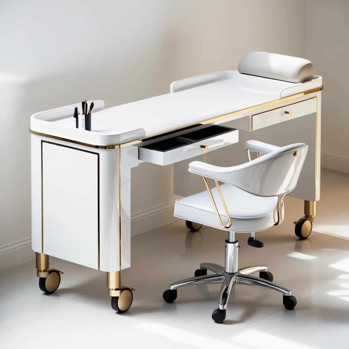 Bàn Làm Móng Di Động Có Bánh Xe 6 bàn làm móng di động có bánh xe_ (4)