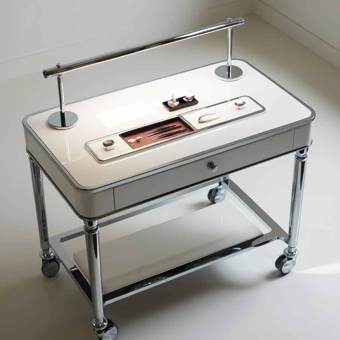 Bàn Làm Móng Di Động Có Bánh Xe 11 bàn làm móng di động có bánh xe_ (9)