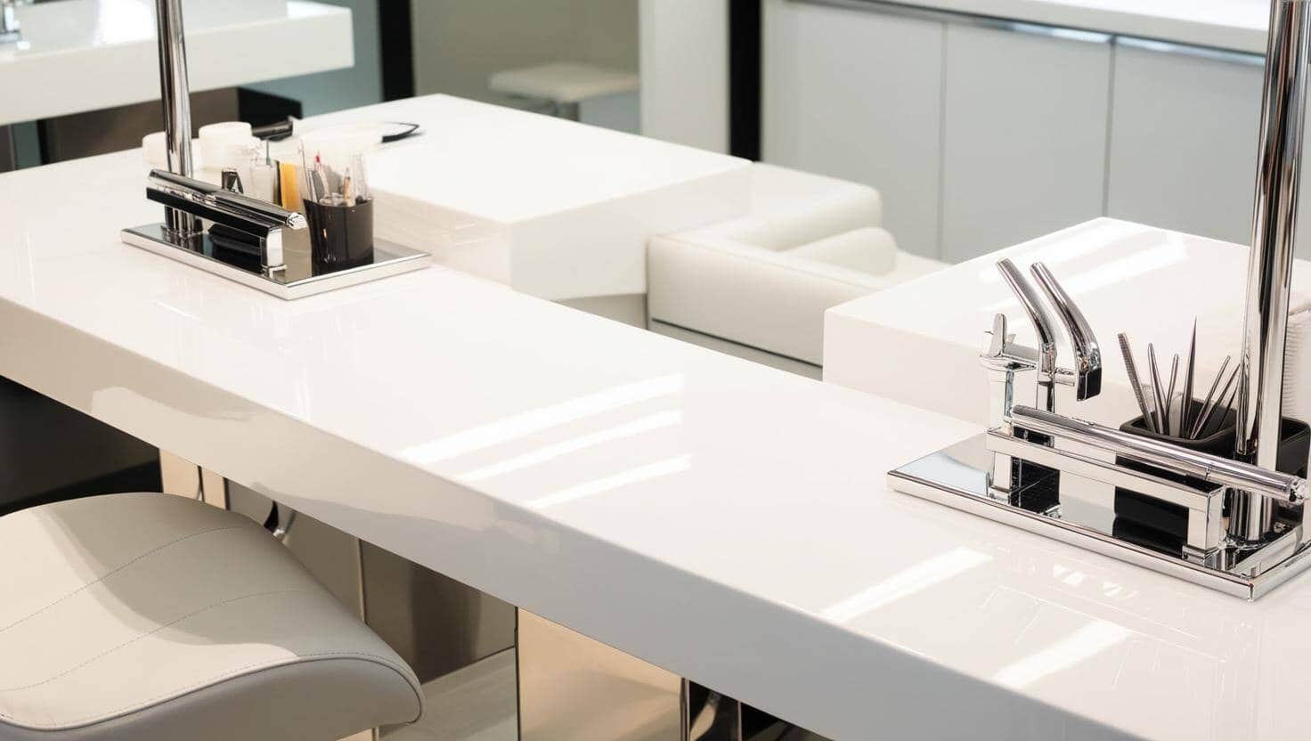 Xu hướng bàn làm nail hiện đại 6 bàn làm nail hiện đại