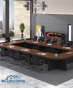 Bàn họp gỗ công nghiệp BH003
