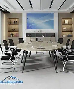 Bàn họp Oval BH008