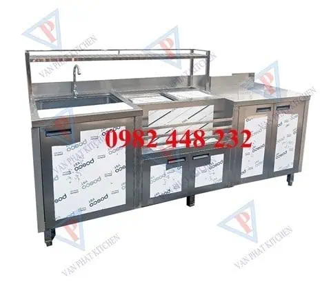 Bảng giá quầy pha chế inox