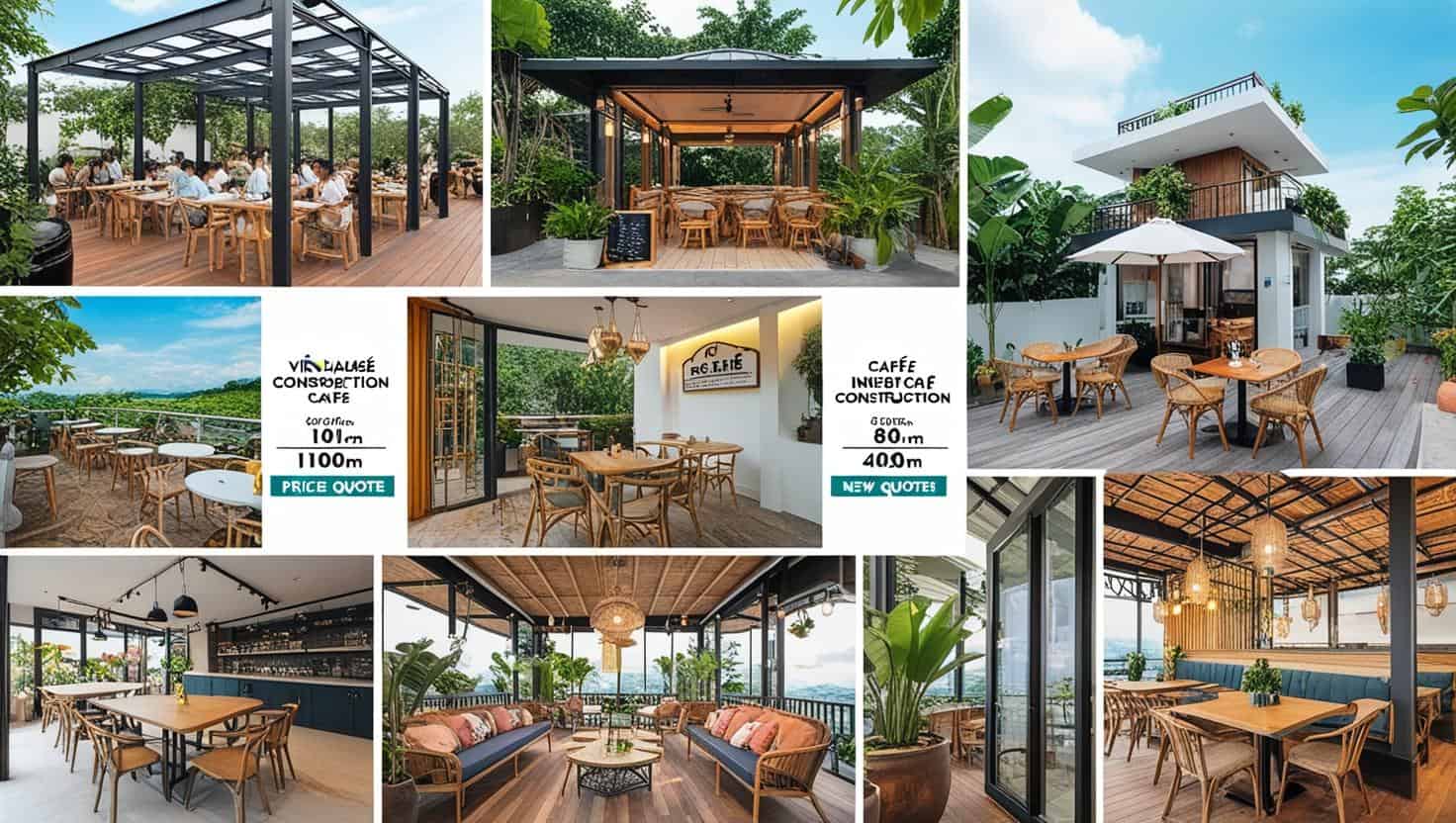báo giá thi công quán cafe khung thép (2) báo giá thi công quán cafe khung thép (2)