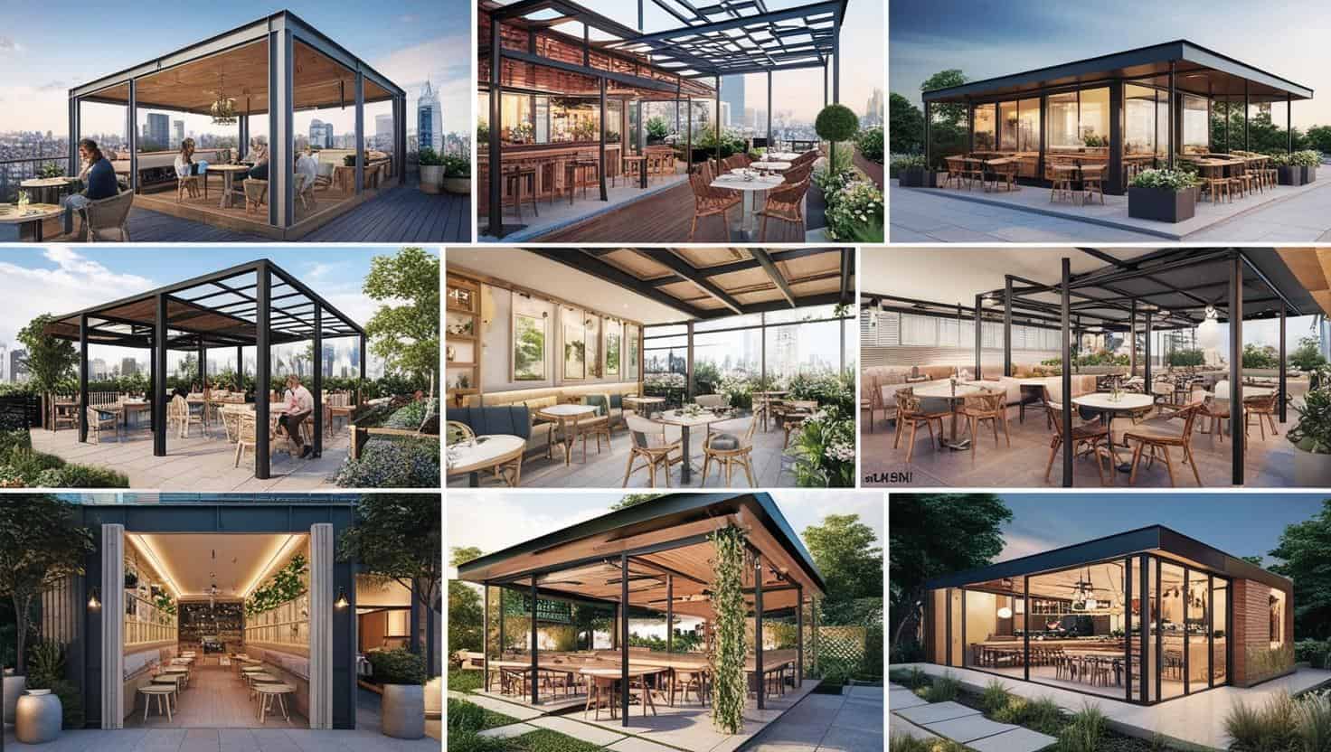 báo giá thi công quán cafe khung thép (3) báo giá thi công quán cafe khung thép (3)