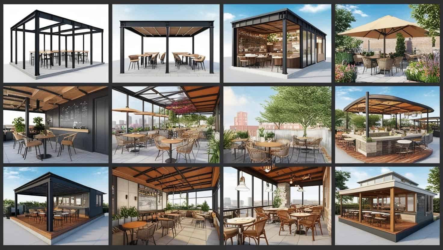 báo giá thi công quán cafe khung thép (4) báo giá thi công quán cafe khung thép (4)
