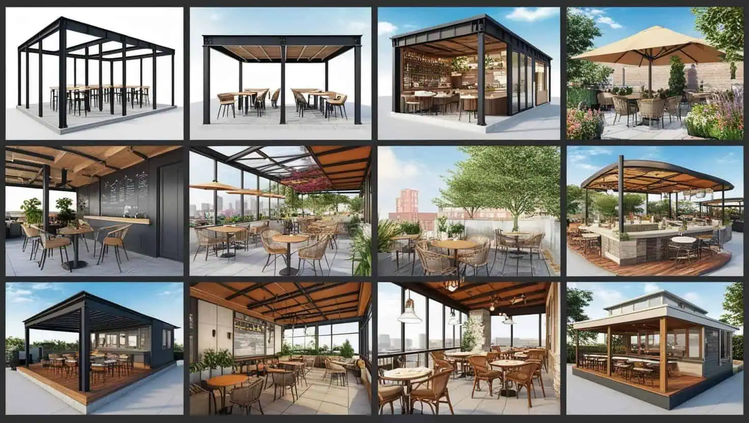 báo giá thi công quán cafe khung thép (4) báo giá thi công quán cafe khung thép (4)
