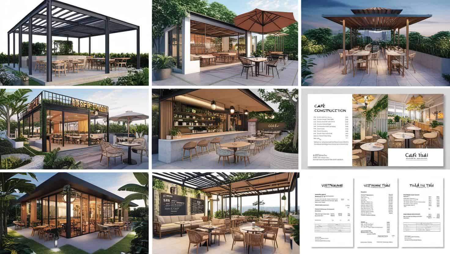 báo giá thi công quán cafe khung thép (5) báo giá thi công quán cafe khung thép (5)