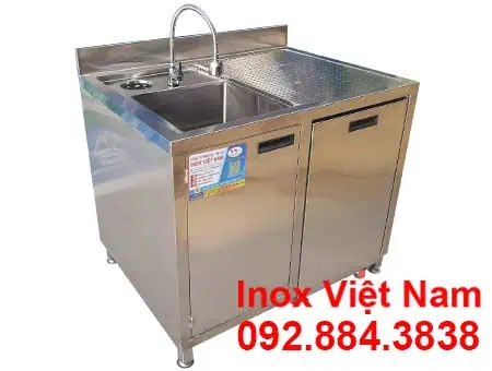 Mẫu bồn rửa inox 304 cho quầy pha chế