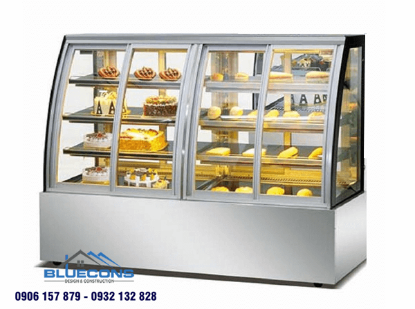 Tủ trưng bày bánh kem càng hấp dẫn sẽ giúp việc kinh doanh tốt hơn