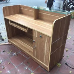 Bàn quầy lễ tân hình chữ L