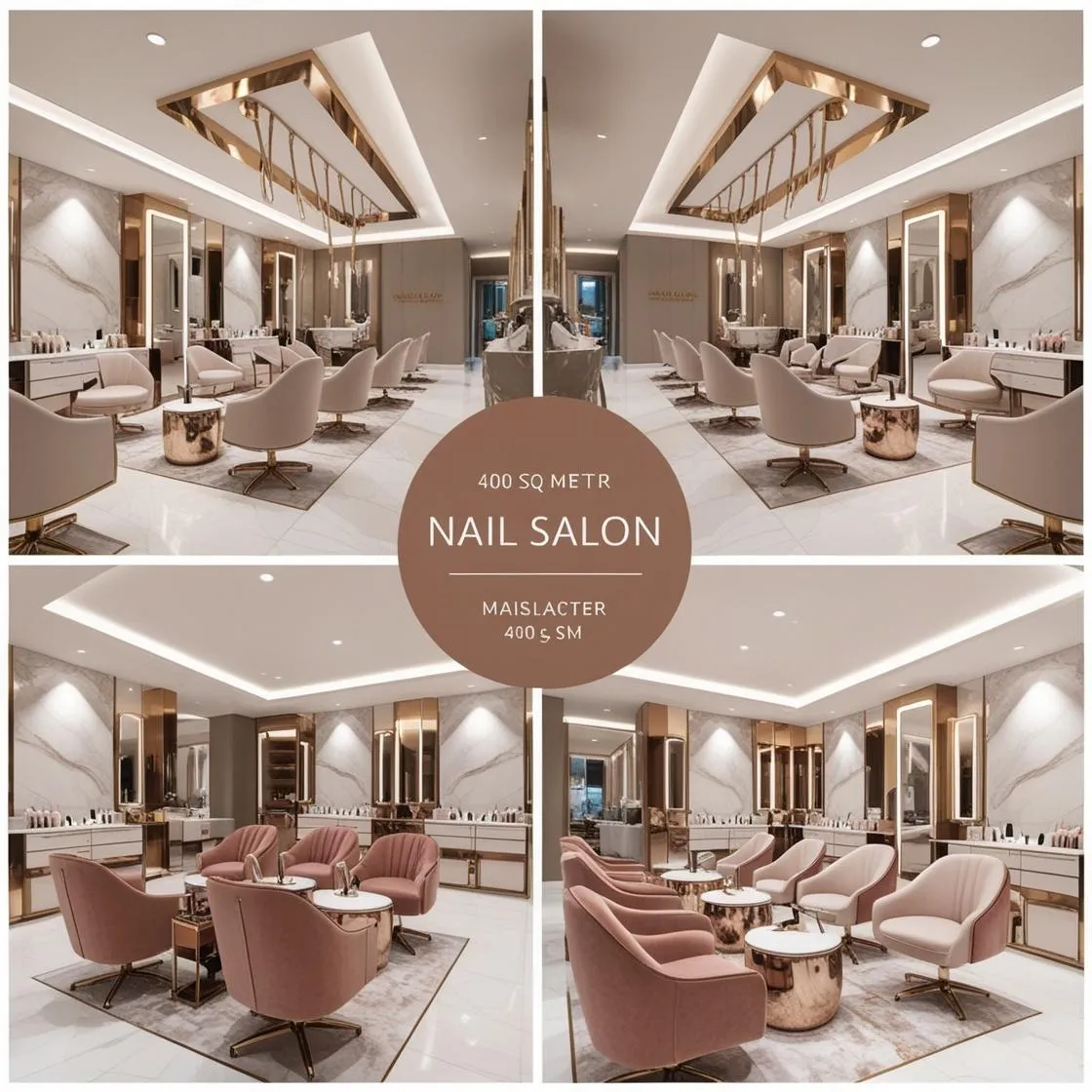 Cách Chọn Nội Thất Cho Tiệm Nail Mới Mở 4 cách chọn nội thất cho tiệm nail mới mở 400m2_ (3)