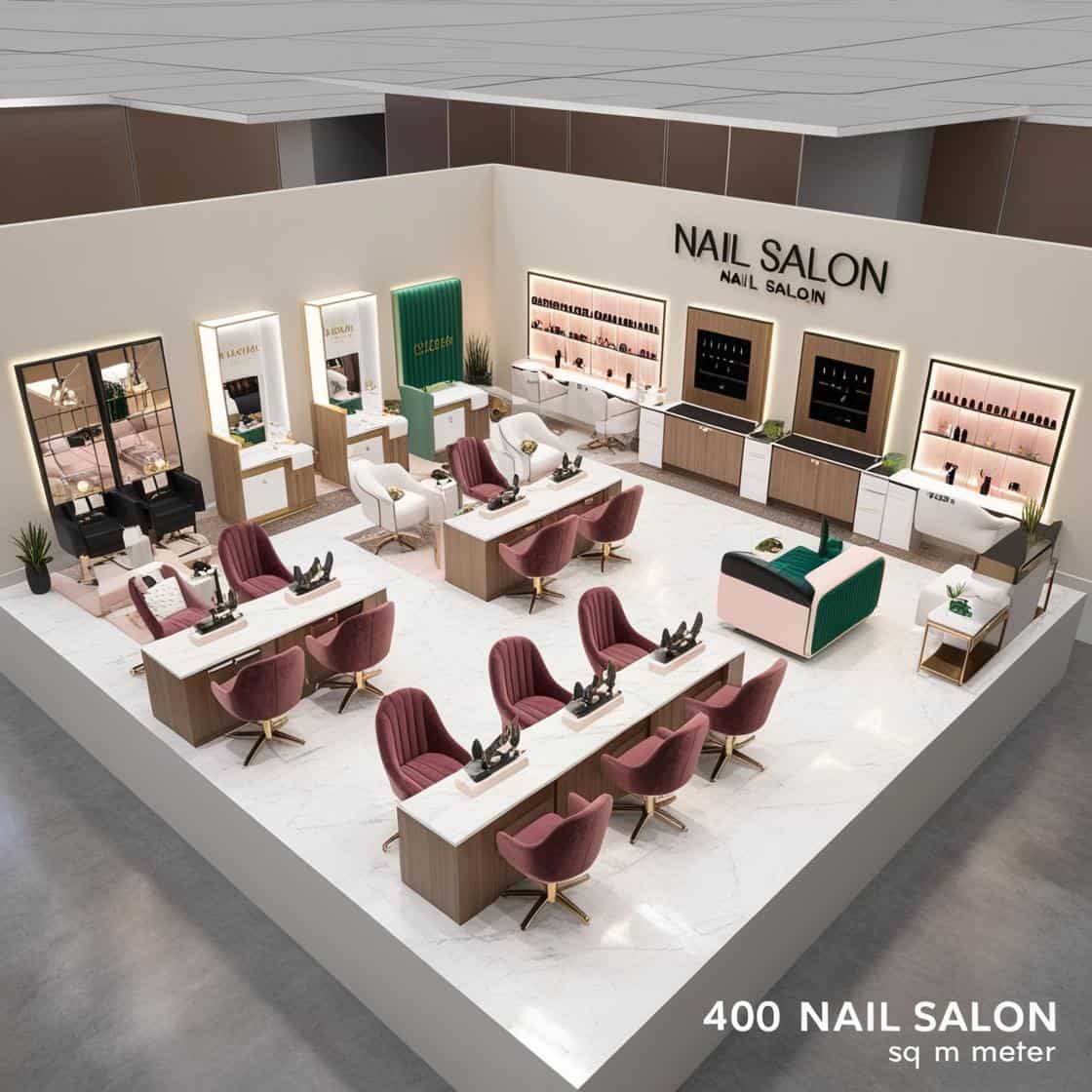 cách chọn nội thất cho tiệm nail mới mở 400m2_ (6)