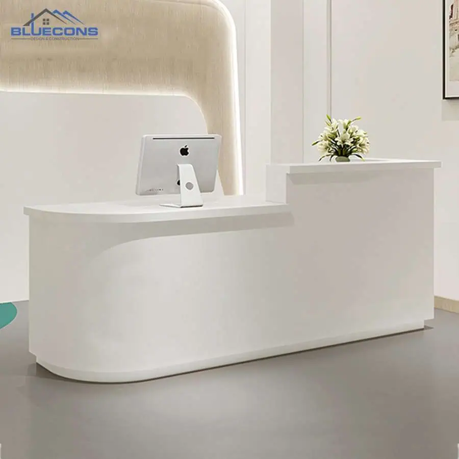 Quầy lễ tân mini TPHCM nhiều mẫu mã, màu sắc và kích thước đa dạng 16 Cách chọn quầy lễ tân mini phù hợp