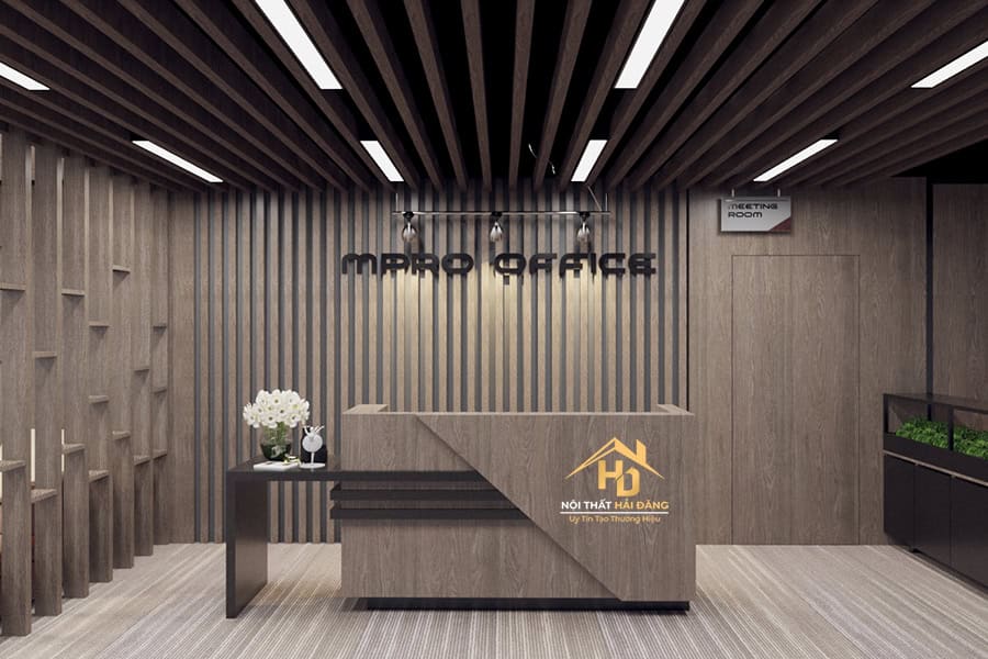 Kích thước quầy lễ tân phổ biến