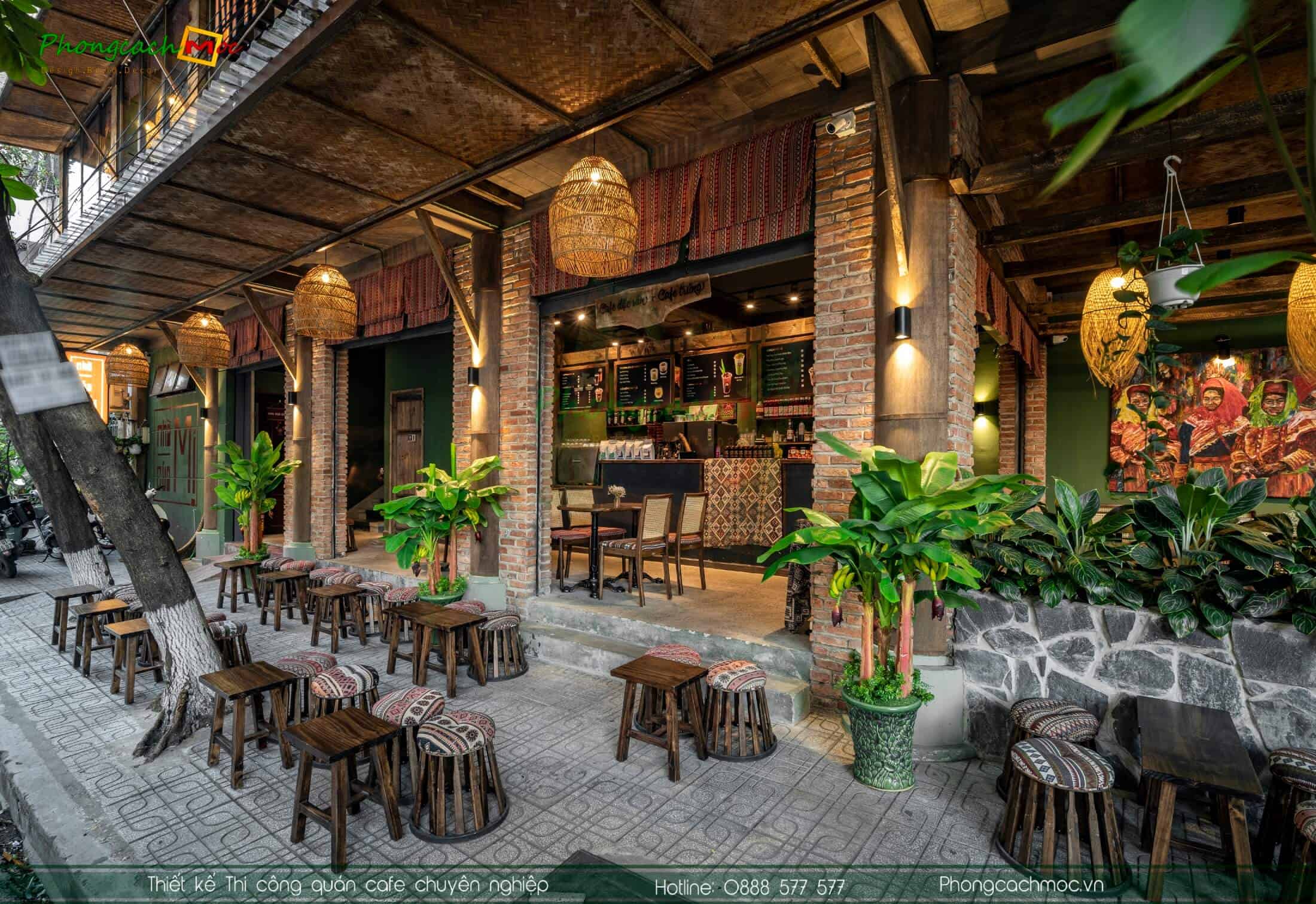Thiết kế quán cafe 3D