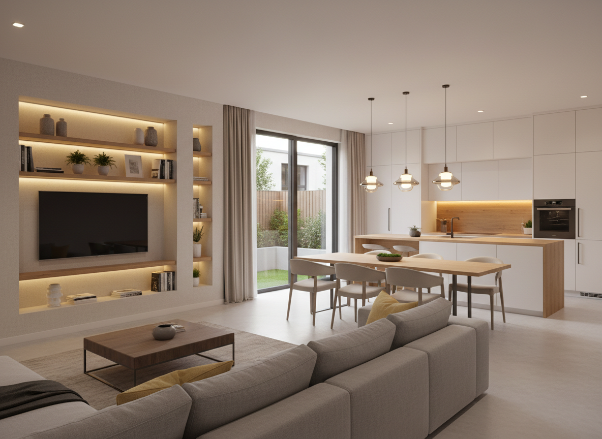 Cong Trinh Noi That Nha Pho Da Lam 06 