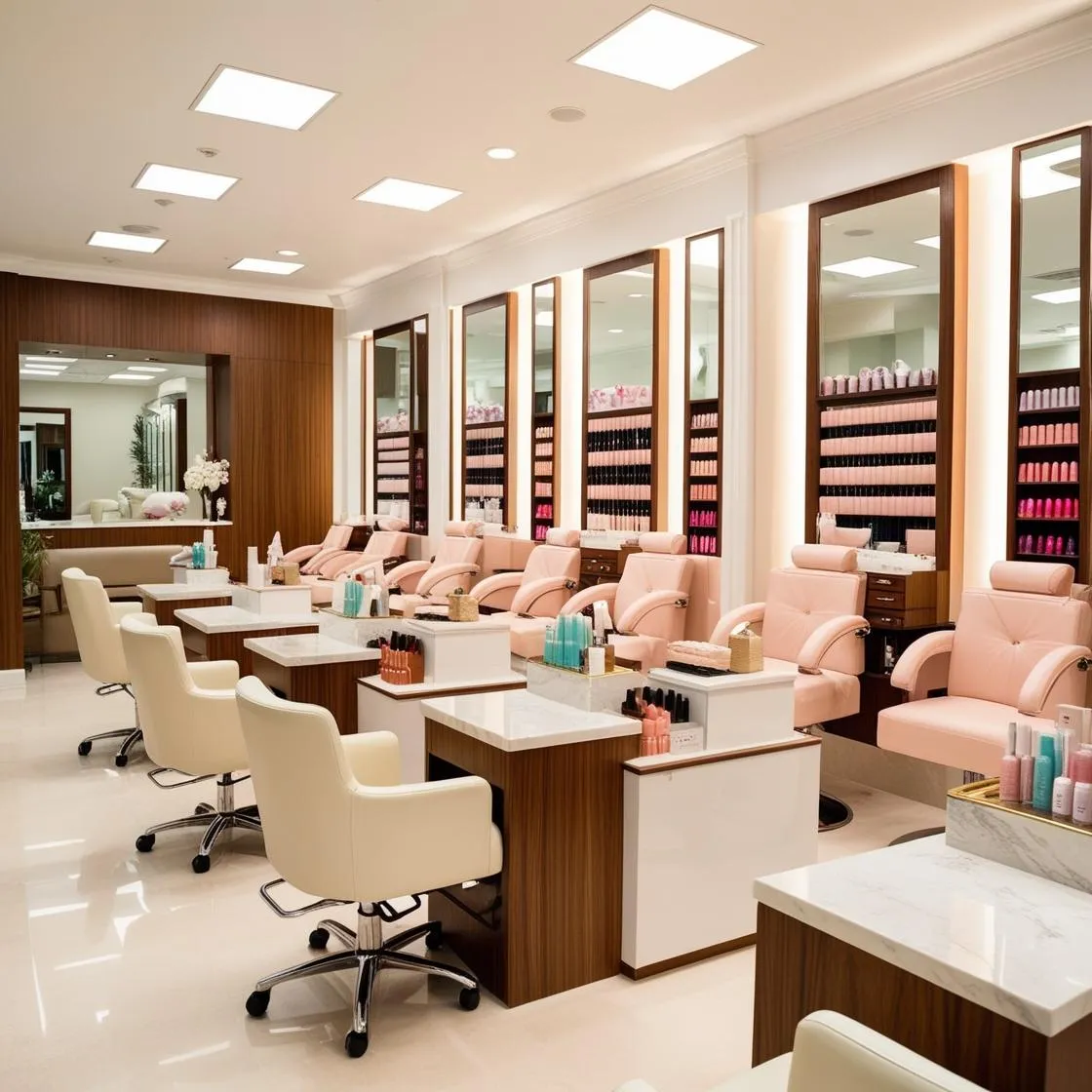 Cung Cấp Nội Thất Nail Salon Giá Sỉ - Providing Nail Salon Furniture at Wholesale Prices 9 cung cấp nội thất nail salon giá sỉ_