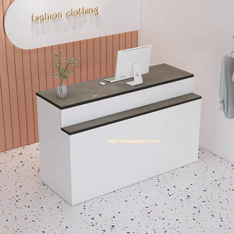 Quầy thu ngân gỗ