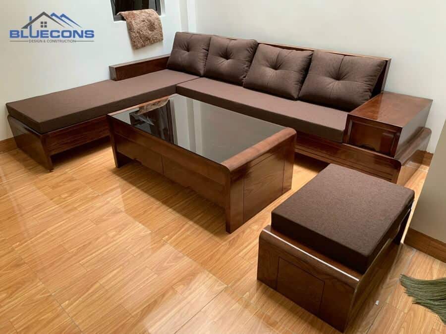 Đóng bàn ghế sofa phòng khách