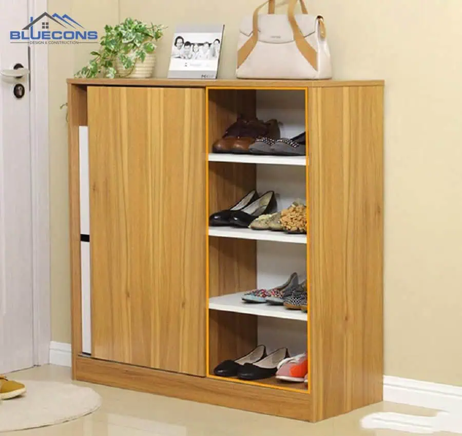 Đóng tủ theo yêu cầu tại TPHCM - Tạo tủ gỗ đẹp, giá rẻ nhất 2024 11 Đóng kệ giày dép theo yêu cầu