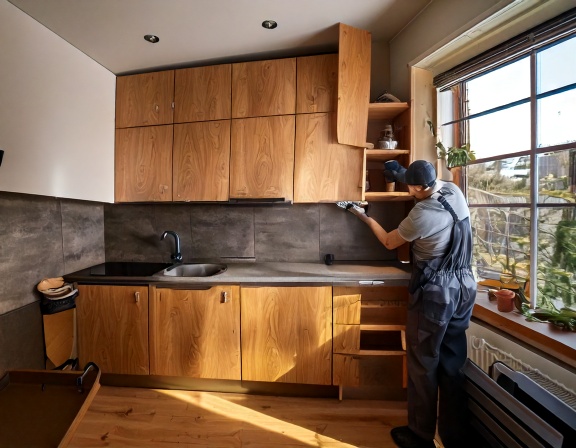 Đóng Tủ Bếp Cao Cấp 1 Dong Tu Bep Cao Cap 1