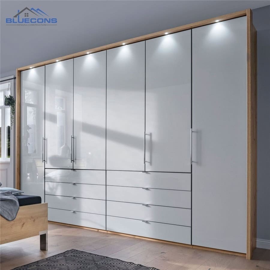 Tủ gỗ công nghiệp hiện đại sang trọng