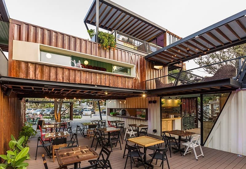 Chi phí xây quán cafe khung thép
